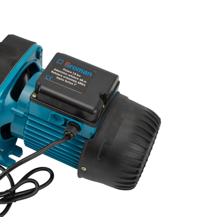 Pompă apă jet ejector JP-100, 1800 W, 4.8 bar, debit 60 L/min, BROMAN [3]