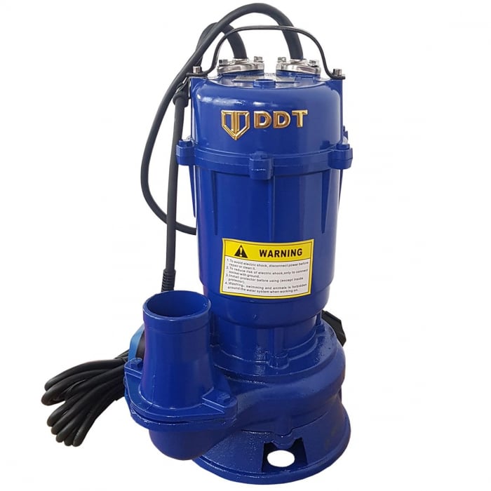 Pompa apa murdara submersibila cu tocator si plutitor, Euroaqua DDT, 2200 W, 8 m³/h [1]