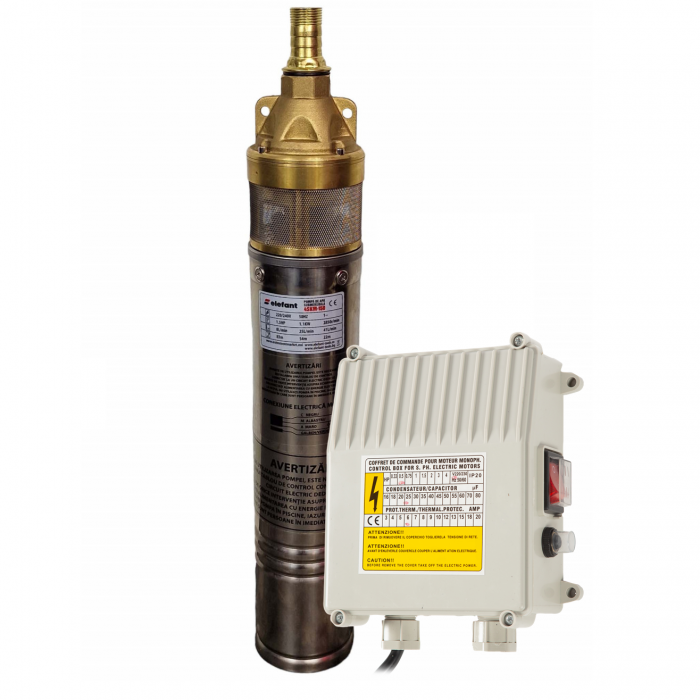 Pompa de adancime Elefant 4SKM150, 1100 W, 2.4 mc/h [1]