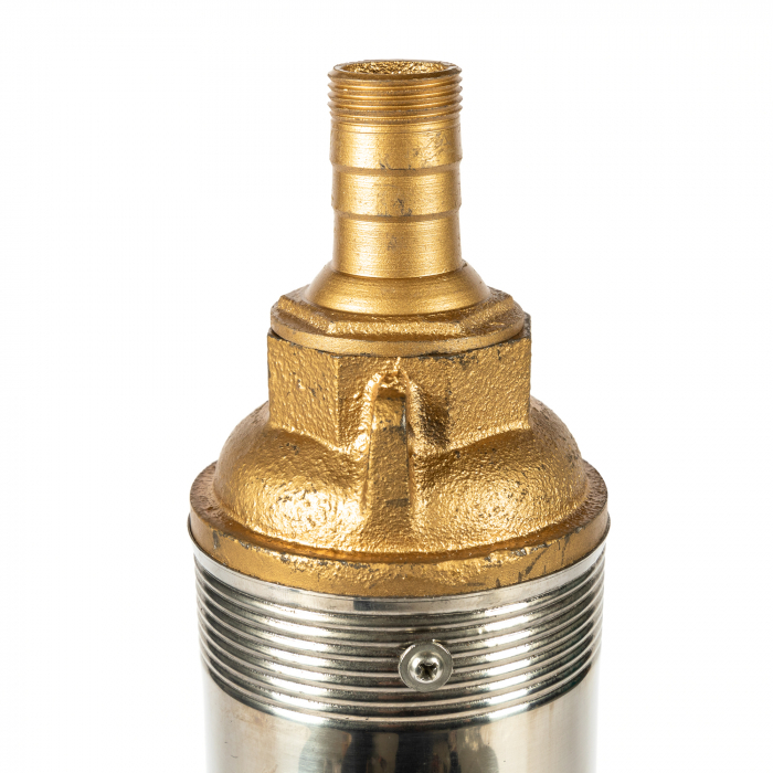 Pompa de apa Micul Fermier 8 nivele, 90YQJD2/8-1.1u, 1100W, refulare 51 m + Furtun siliconat 1" 50m [4]