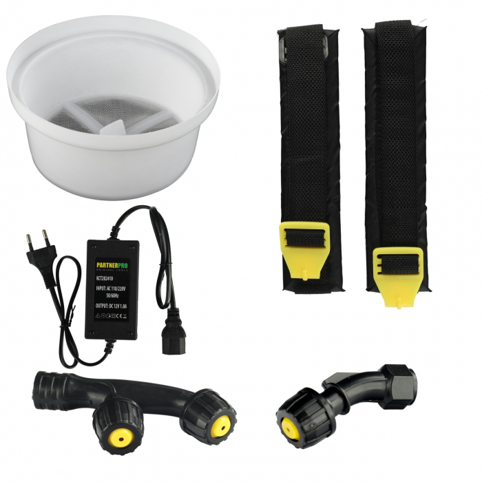 Pompa de stropit cu acumulator 16l, 12V8Ah , 620 m2 PartnerPro PP-16SB [3]