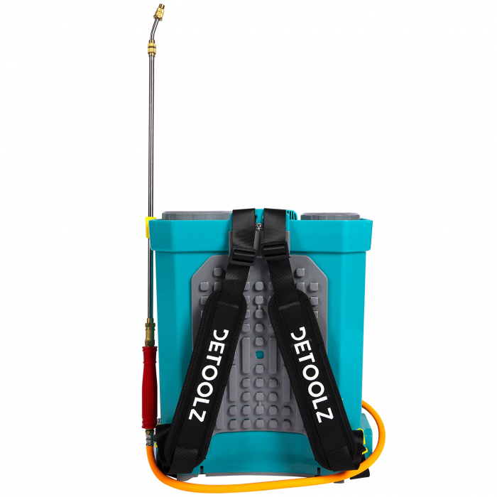 Pompa de stropit cu acumulator Detoolz DZ-P109, 16 L, 12 V, 2.7 MPA, Complet accesorizata [3]