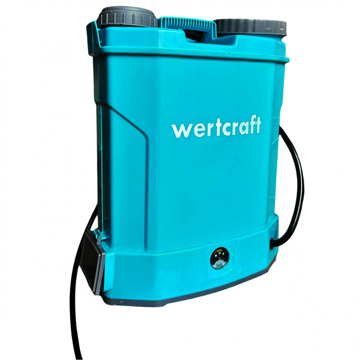 Pompa de stropit WertCraft 12 L cu acumulator, duze si regulator de presiune inclus, 8 ah, 2.6l/min, 5.5 bar [3]