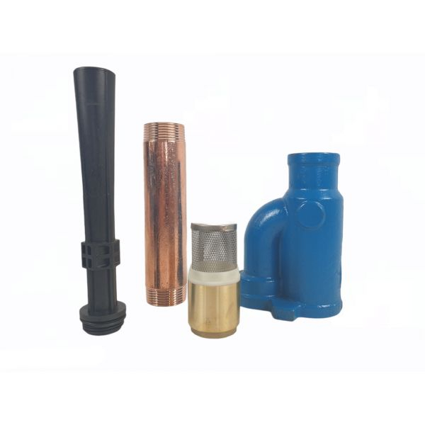 Pompa de suprafata cu ejector, 1.15 kW, 4.8 m³/h, racord 1", inaltime refulare 60 m, Dp 255 [3]