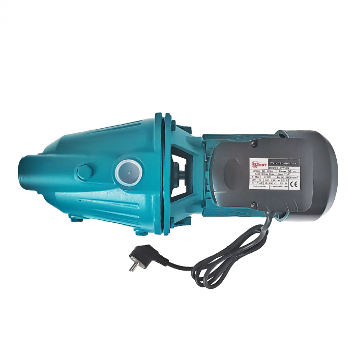 Pompa de suprafata DDT, JET100L, 1500 W, aspiratie 8 m, refulare 50 m, 1" [2]
