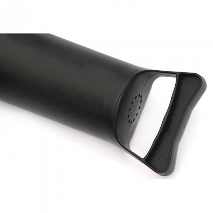 Pompa manuala pentru umflat obiecte gonflabile , colace , saltele , cu 3 adaptori pentru interconectare si furtun, negru, Flippy [3]