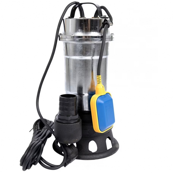 Pompa submersibila apa murdara Wertcraft Eurotec SWP-750-50F,corp inox, 2550 W, 220 V, 25 mc/h debit apa,absorbtie 14 m, 8 m cablu alimentare [3]