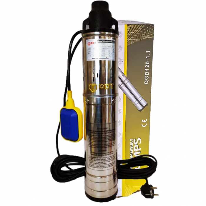 Pompa Submersibila DDT 3.1 Inox cu plutitor, 1100W, 120M adancime de absorbtie, 3 mc/h [2]