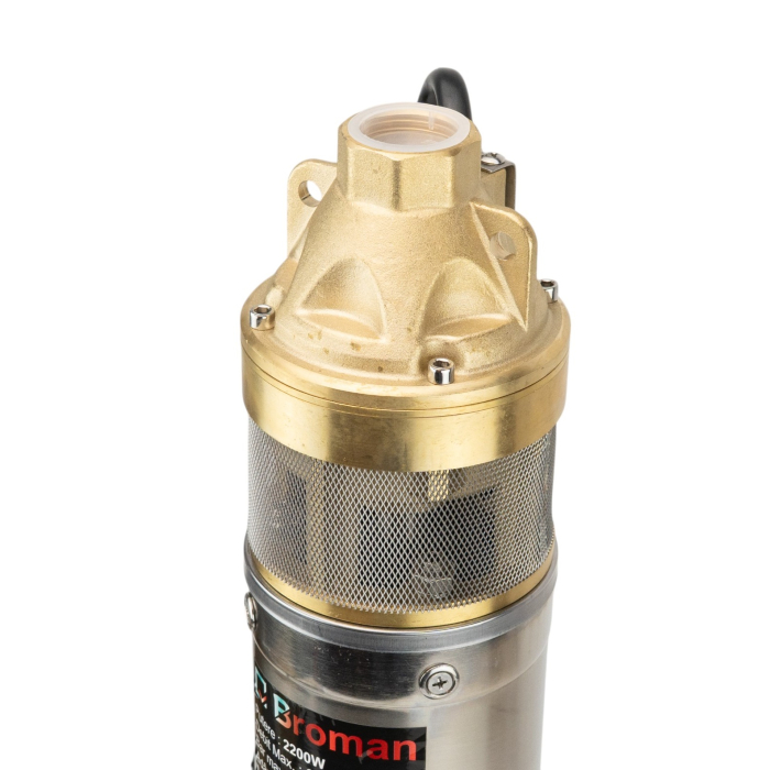 Pompă apă submersibilă tun, SKM-100, BROMAN, 1500 W, 1", 120 m refulare, 50 l/min [2]