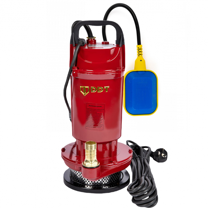 Pompa submersibila, DDT QDX35, 850 W cu plutitor, 2860 rpm, 3 m³/h, adancime de absorbtie 15m [1]