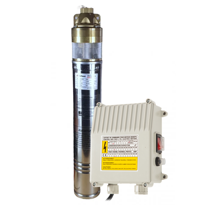 Pompa submersibila Elefant 4SKM200, 1500 W, 2.46 mc/h [1]