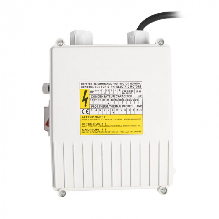 Pompa submersibila Micul Fermier, 1300 W, 60 m inaltime, 3 mc/h, 1" + Prescontrol automat EPC-3 [4]