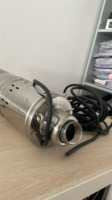 Deteriorat!! pompa submersibila Wertcraft, cap inox, pentru apa curata, 1.1 kW, 3 m³/h, 15 m cablu, racord 1", inaltime refulare 120 m [1]