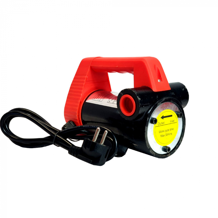 Pompa transfer lichide (motorina/ulei) 220V autoamorsare MX606 [2]