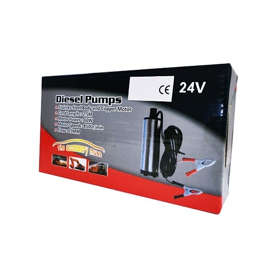 Lichidare Pompa transfer lichide (motorina/ulei ) 24v 60W [4]