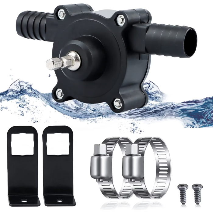 Pompa transfer lichide pentru bormasina, include adaptori cupla rapida MX884 [3]