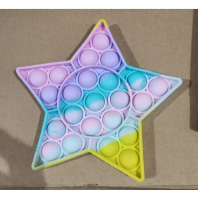 Jucarie Antistres, Flippy, Tip Pop It Now and Flip It, Steluta, din Silicon, Multicolor [1]