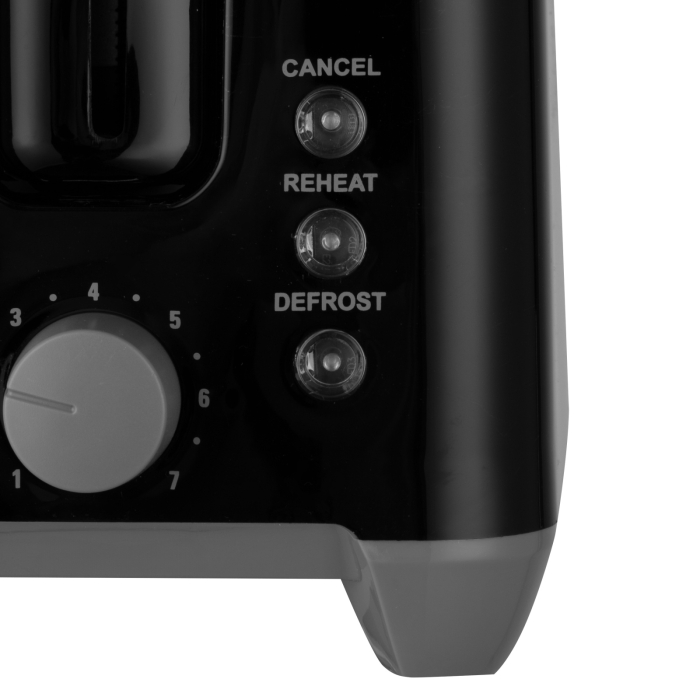 Prajitor de paine BoHM HOME BTP75HB, 650-750 W, 7 niveluri de prajire, negru [8]
