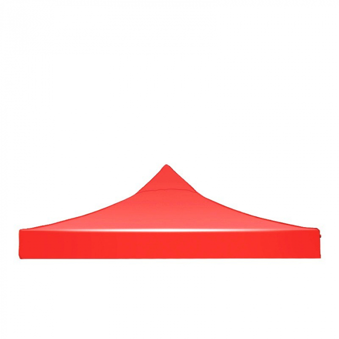 Prelata,copertina pentru acoperis cort tip pavilion Flippy, 2 x 3 m , impermeabila, invelis din material textil oxfort 700D, cauciucat Rosu [3]