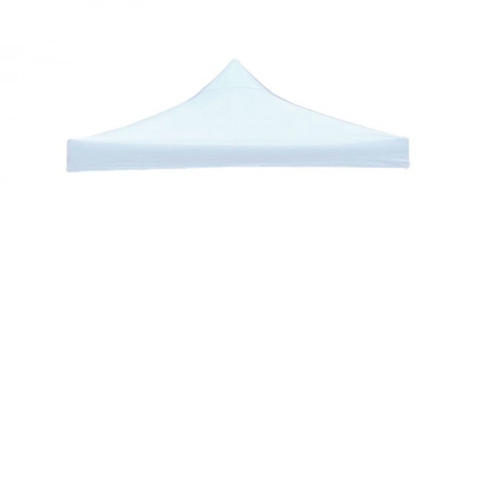 Prelata,copertina pentru acoperis cort tip pavilion Flippy, 3 x 3 m , impermeabila, invelis din material textil oxfort 700D, cauciucat Alb [4]