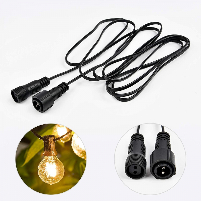 Lichidare Prelungitor Instalatie Luminoasa, Flippy, 3 m, 230V, Fir Negru [4]