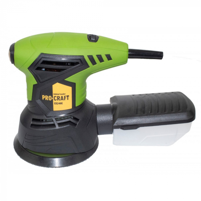 Aparat de slefuit excentric Procraft EX240E, 240 W, 12000 Rpm, Ø125 mm [4]