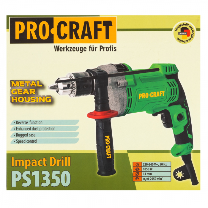 ProCraft PS1350 masina de gaurit cu percutie [7]