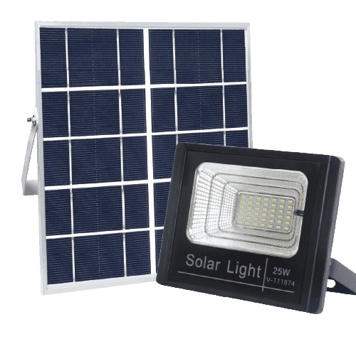 Proiector cu panou solar si telecomanda 25W 6500 K V-111874 VARGO [2]