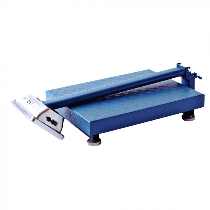 Cantar electronic Wertcraft 350Kg cu Display, cu acumulator, brat rabatabil, picioare ajustabile, fisaj LCD, otel inoxidabil [3]