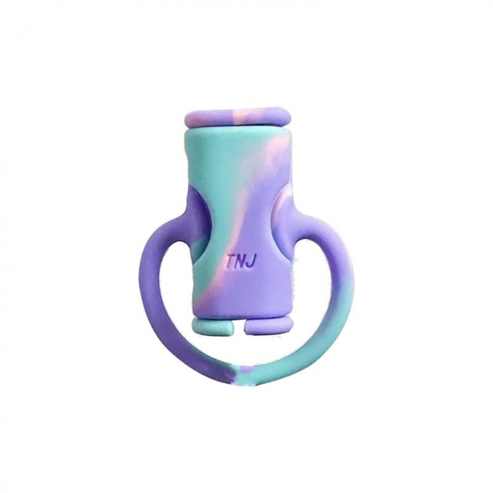 Protectie cablu USB, din silicon, model 2, multicolor [1]