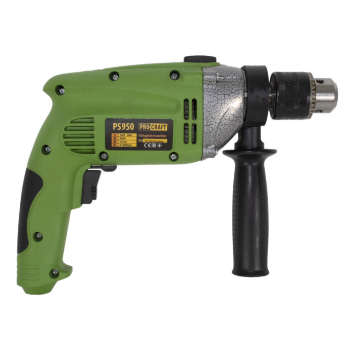 PS1050 Masina de gaurit cu percutie ProCraft, produsul contine taxa timbru verde 2.5 Ron, 2.62 kg [4]