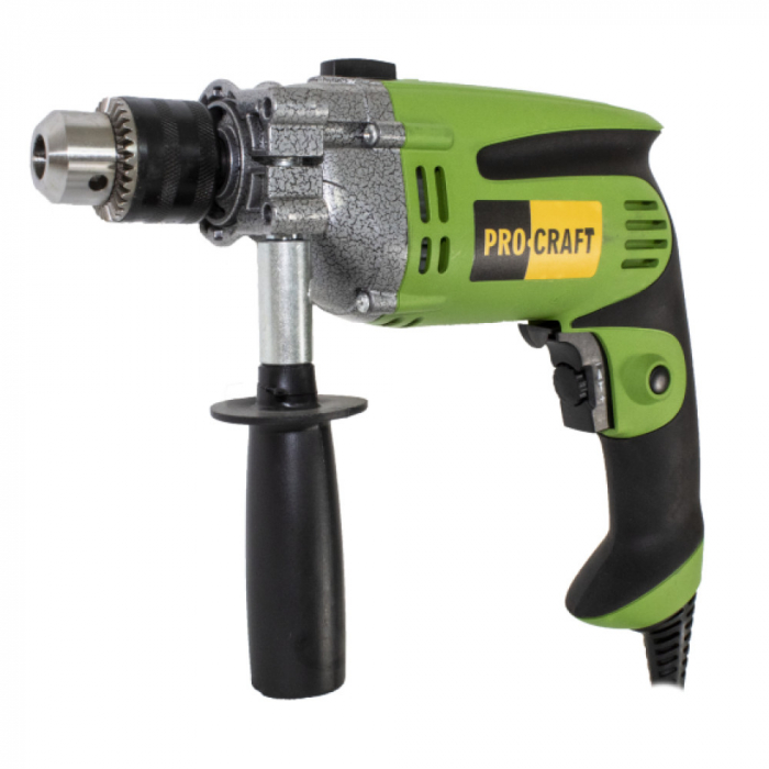 PS1050 Masina de gaurit cu percutie ProCraft, produsul contine taxa timbru verde 2.5 Ron, 2.62 kg [1]