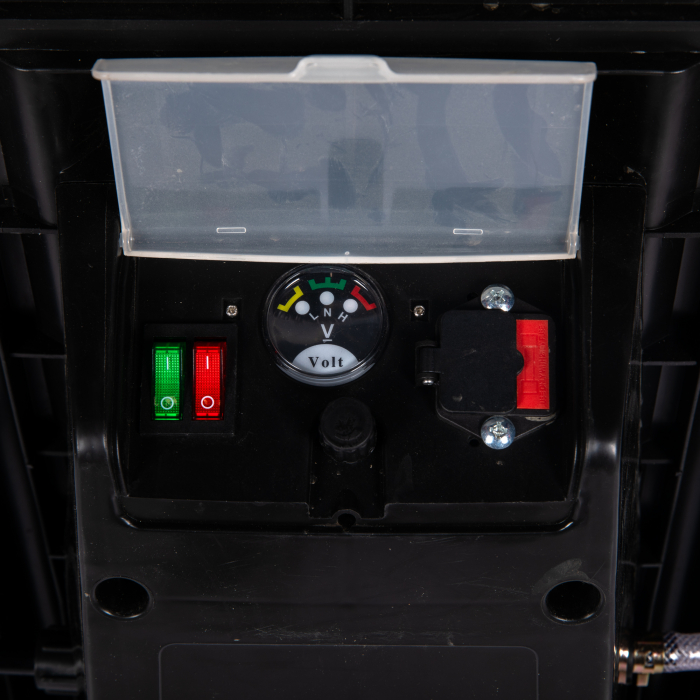 Pulverizator cu acumulator Micul Fermier, volum 40 litri, cu roti [14]