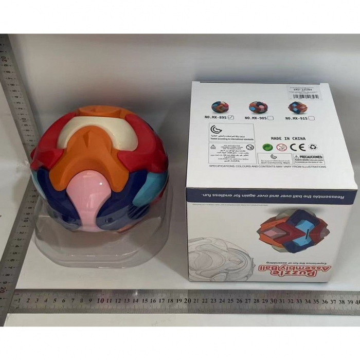 Pusculita Sub Forma de Minge, Flippy, de Construit, se Asambleaza/Dezasambleaza, din Plastic, 16.5x16.5x16.5, Multicolor [2]