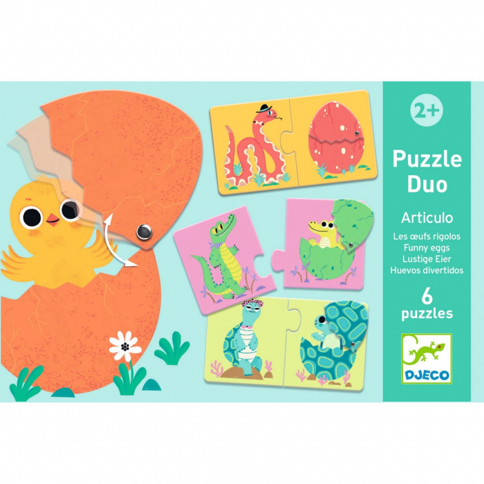 Puzzle duo Puiul din ou, Djeco [4]