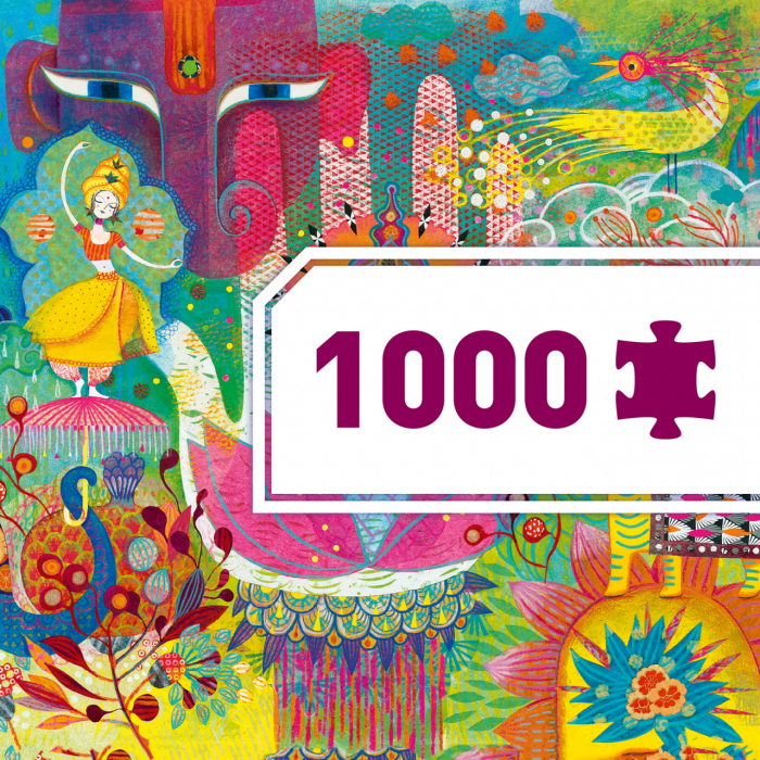 Puzzle galerie Magic India, Djeco [1]