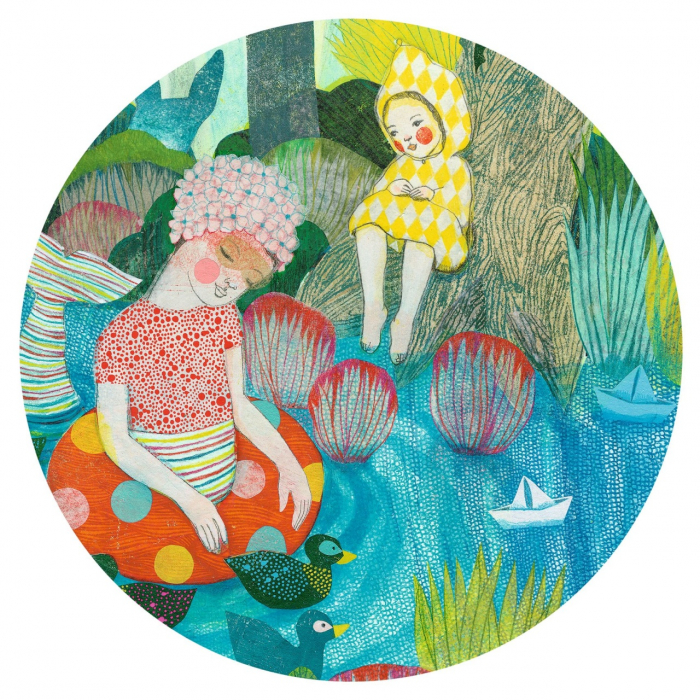 Puzzle galerie Petrecere la rau, Djeco [4]