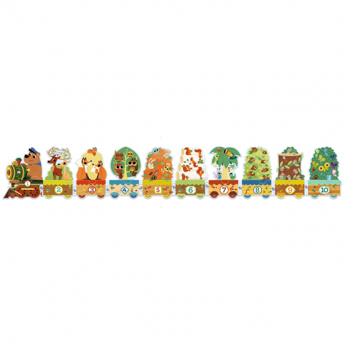 Puzzle Invat sa numar, Djeco [1]