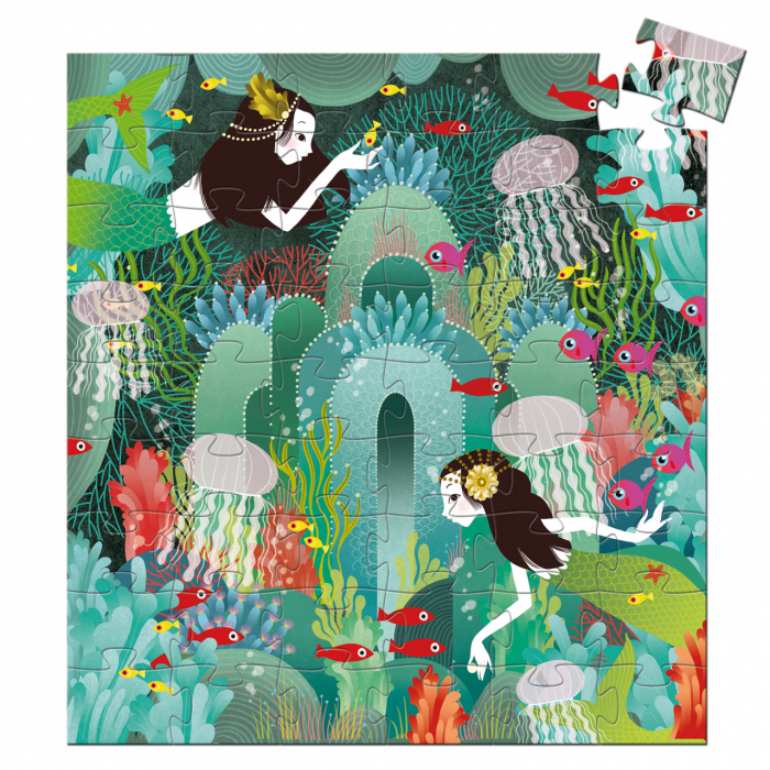 Puzzle Paradisul acvatic, Djeco [1]