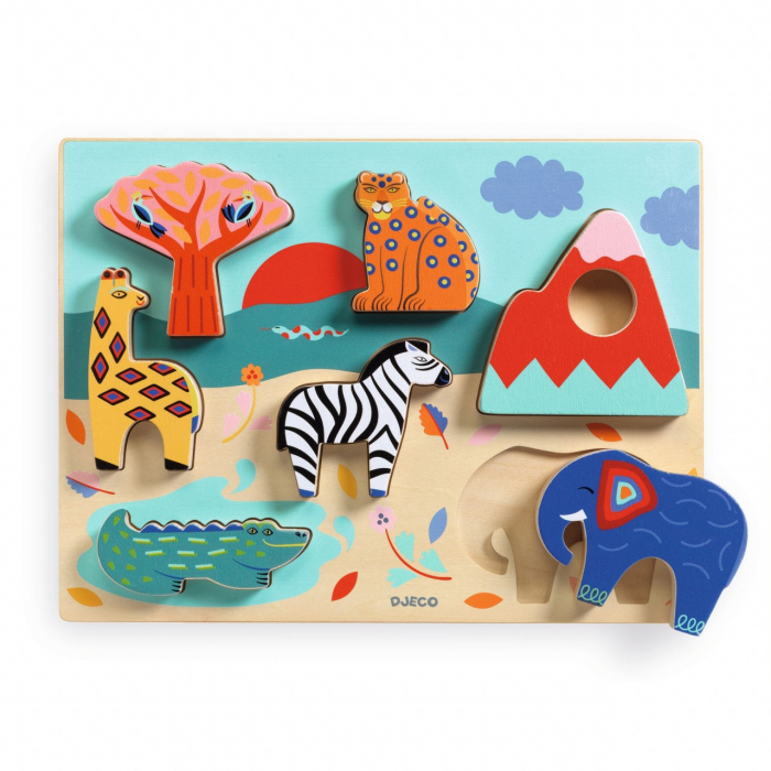 Puzzle Savana, Djeco [3]