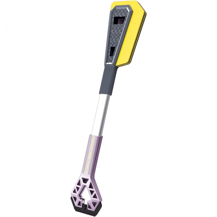 Racleta Auto pentru Zapada cu Doua Capete, Flippy, Universala, Deszapezire Masina, cu Maner, Ergonomica, Detasabila, pentru Geamuri si Caroserie, Usor de Utilizat, 61x12.5 cm, Mov [11]