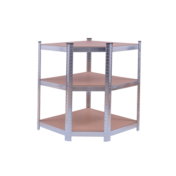 Raft de colt galvanizat 70x45x180 cm pentru depozitare ROTOR [3]