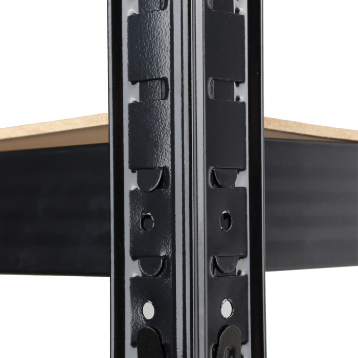 Raft Negru 120Wx45Dx180Hcm pentru depozitare din otel ROTOR [3]