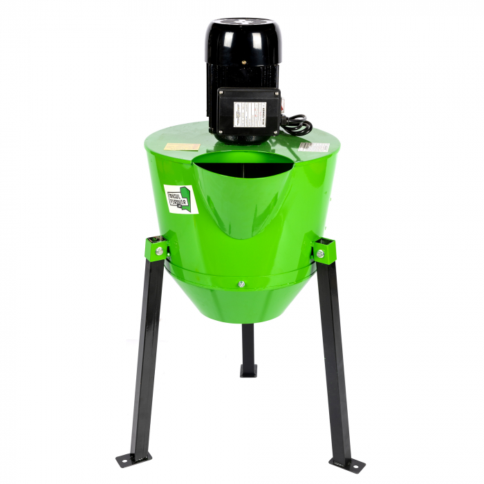 Razatoare de legume si fructe fara samburi Micul Fermier, 1.1KW, capacitate de productie 1200Kg/h, volum 35L [10]