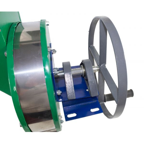Razatoare fructe Vinita, manuala cu fulie atasare motor, Cuva inox [3]
