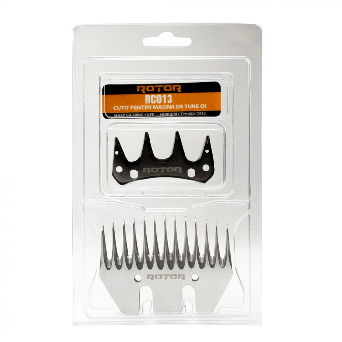RC013 Cutit pentru masina de tuns oi ROTOR, Numar dinti : 13 [3]