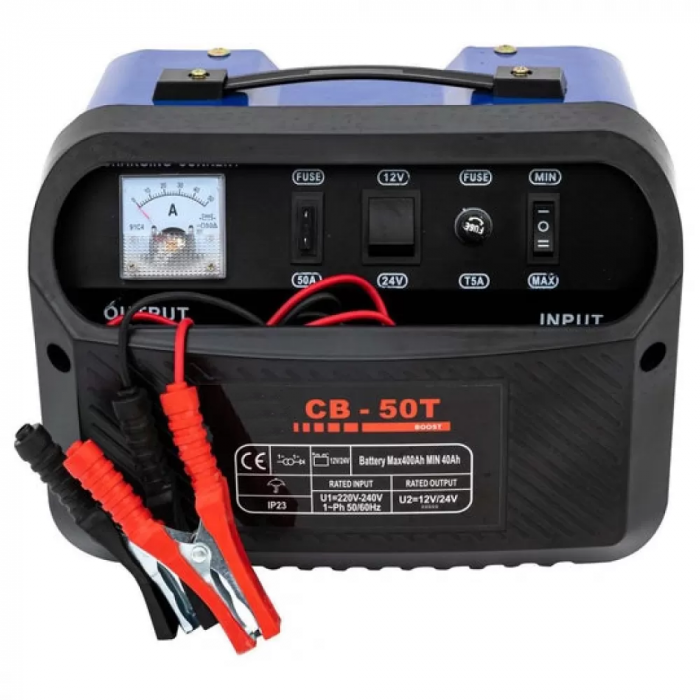 Redresor auto Fermax Italy Technologies CB-50T, 12-24V, 40-400Ah [2]