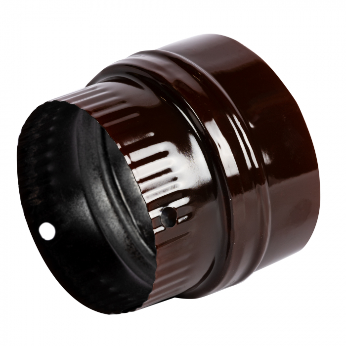 Reductie burlan pentru soba, 120mm, ø130mm, Maro [2]