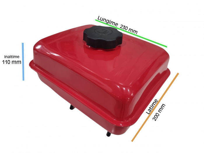 Rezervor compatibil cu generatoare Honda GX140, GX160,GX 200 /generatoare chinezesti/ motocultor [3]