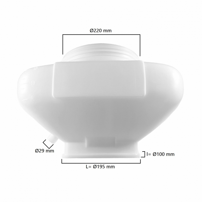 Rezervor solutie 12L atomizor, Elefant [2]